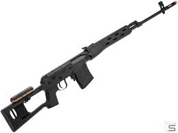 Sniper Rifles: A&K SVD Dragunov Bolt Action Airsoft Sniper Rifle (Color ...